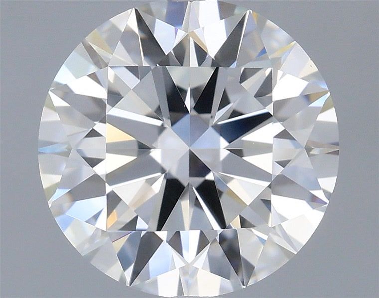 1.71 Carat Round Shaped, Ideal Cut, E Color, VVS2 Clarity, IGI Certified Lab Grown Diamond