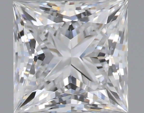0.96 Carat Princess Shaped, Ideal Cut, D Color, VS2 Clarity, IGI Certified Lab Grown Diamond