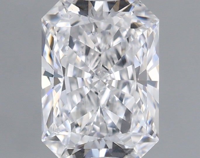 1.01 Carat Radiant Shaped, Ideal Cut, D Color, VS2 Clarity, IGI Certified Lab Grown Diamond