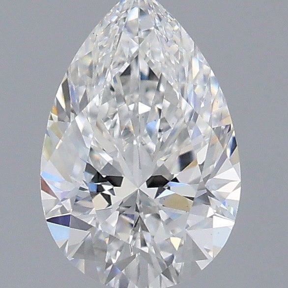1.06 Carat Pear Shaped, Ideal Cut, E Color, VS1 Clarity, IGI Certified Lab Grown Diamond