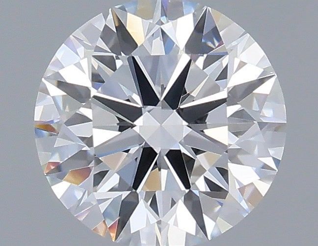 1.12 Carat Round Shaped, Ideal Cut, D Color, VVS2 Clarity, IGI Certified Lab Grown Diamond