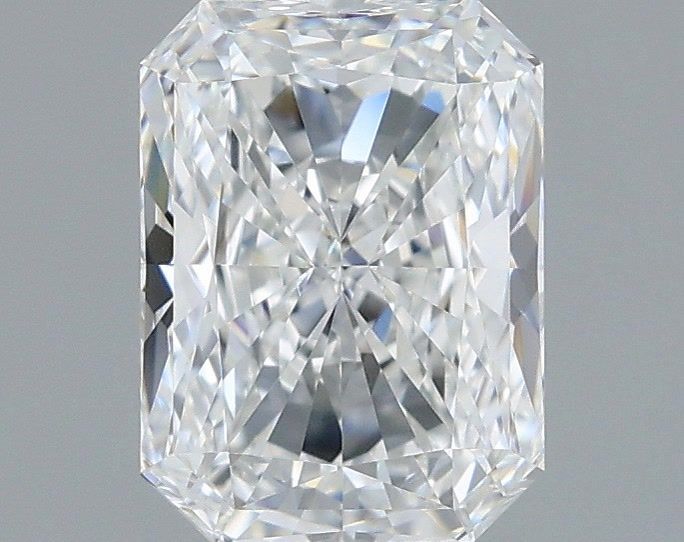 1.52 Carat Radiant Shaped, Ideal Cut, E Color, VVS1 Clarity, IGI Certified Lab Grown Diamond