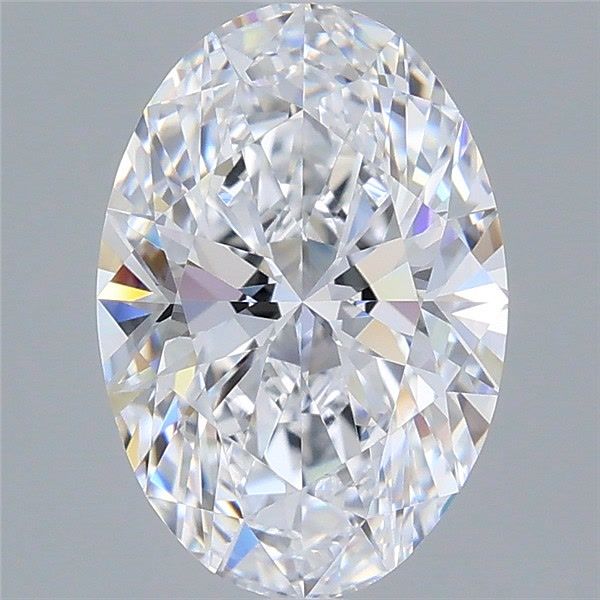 2.57 Carat Oval Shaped, Very Good Cut, D Color, VVS2 Clarity, IGI Certified Lab Grown Diamond