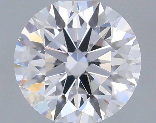 0.34 Carat Round Shaped, Excellent Cut, D Color, VVS2 Clarity, IGI Certified Lab Grown Diamond