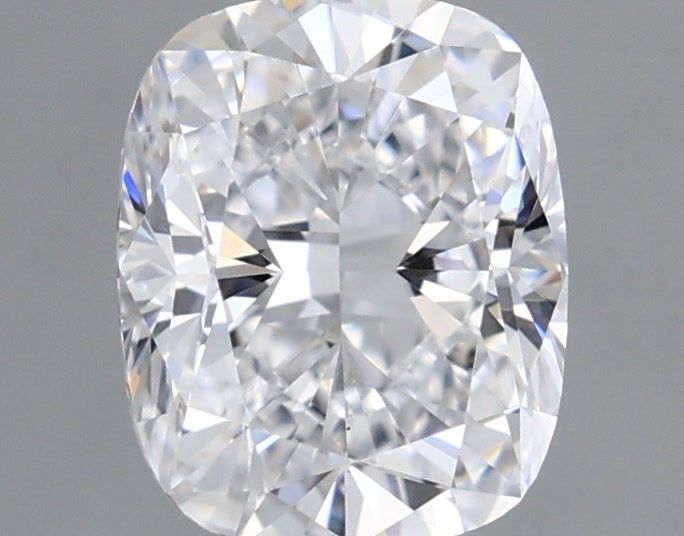 1.03 Carat Cushion Shaped, Ideal Cut, D Color, VS1 Clarity, IGI Certified Lab Grown Diamond
