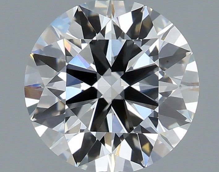 1.17 Carat Round Shaped, Ideal Cut, F Color, VVS2 Clarity, IGI Certified Lab Grown Diamond