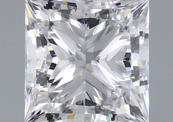 1.20 Carat Princess Shaped, Ideal Cut, D Color, VS1 Clarity, IGI Certified Lab Grown Diamond