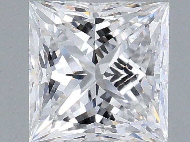 0.75 Carat Princess Shaped, Very Good Cut, D Color, VVS1 Clarity, IGI Certified Lab Grown Diamond