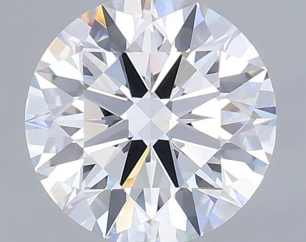 1.24 Carat Round Shaped, Ideal Cut, D Color, VVS2 Clarity, IGI Certified Lab Grown Diamond