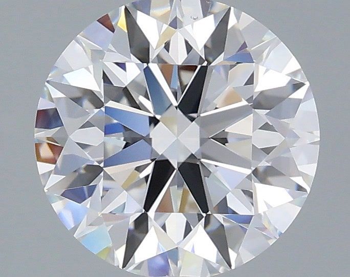 2.18 Carat Round Shaped, Excellent Cut, D Color, VS1 Clarity, IGI Certified Lab Grown Diamond