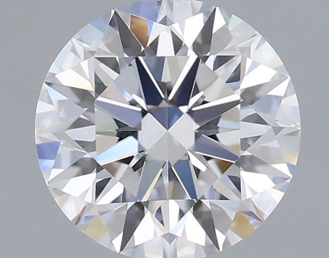 0.88 Carat Round Shaped, Ideal Cut, D Color, VVS2 Clarity, IGI Certified Lab Grown Diamond
