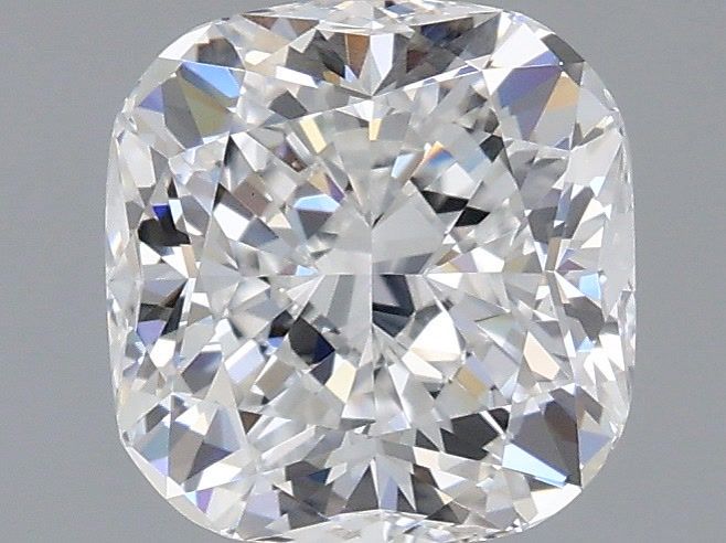 1.51 Carat Cushion Shaped, Very Good Cut, D Color, VVS2 Clarity, IGI Certified Lab Grown Diamond