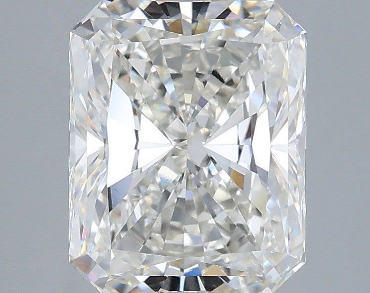 2.51 Carat Radiant Shaped, Excellent Cut, F Color, VS1 Clarity, IGI Certified Lab Grown Diamond