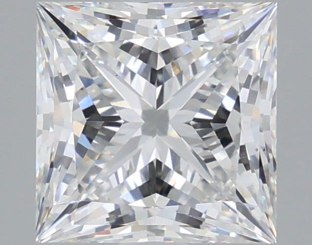 3.04 Carat Princess Shaped, Ideal Cut, F Color, VS2 Clarity, IGI Certified Lab Grown Diamond