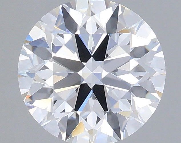 1.26 Carat Round Shaped, Ideal Cut, D Color, VS2 Clarity, IGI Certified Lab Grown Diamond