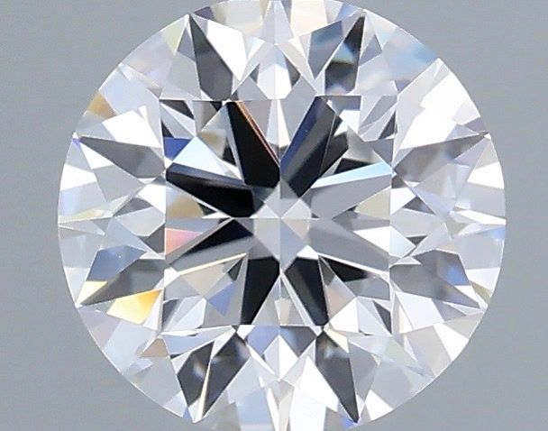 1.24 Carat Round Shaped, Ideal Cut, D Color, VVS2 Clarity, IGI Certified Lab Grown Diamond