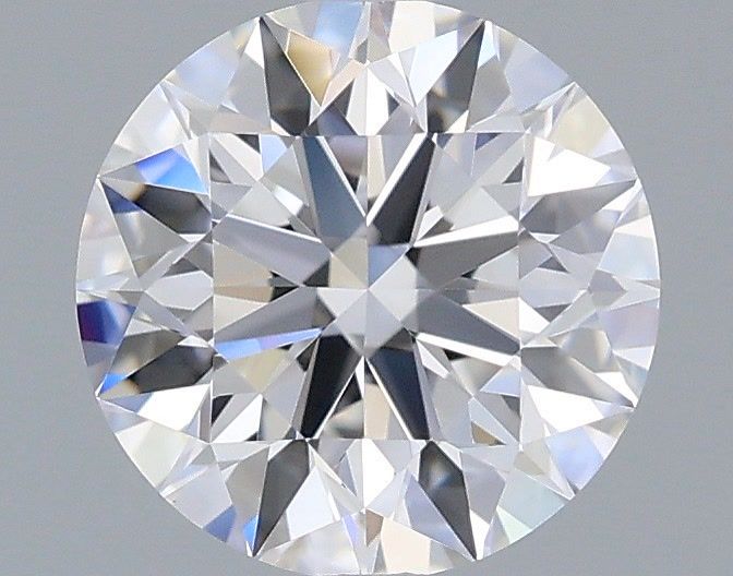 1.09 Carat Round Shaped, Excellent Cut, D Color, VVS2 Clarity, IGI Certified Lab Grown Diamond