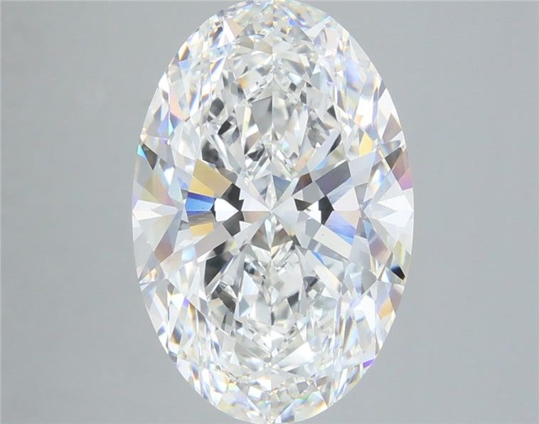 7.05 Carat Oval Shaped, Very Good Cut, F Color, VS1 Clarity, IGI Certified Lab Grown Diamond