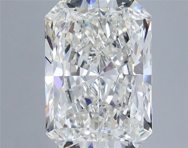 7.51 Carat Radiant Shaped, Ideal Cut, G Color, VS1 Clarity, IGI Certified Lab Grown Diamond