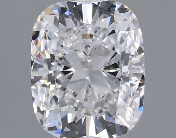 1.05 Carat Cushion Shaped, Ideal Cut, D Color, VVS2 Clarity, IGI Certified Lab Grown Diamond