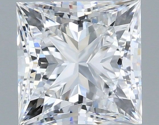 1.53 Carat Princess Shaped, Very Good Cut, D Color, VVS2 Clarity, IGI Certified Lab Grown Diamond