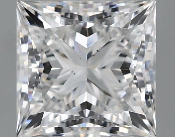 2.03 Carat Princess Shaped, Ideal Cut, E Color, VS2 Clarity, IGI Certified Lab Grown Diamond