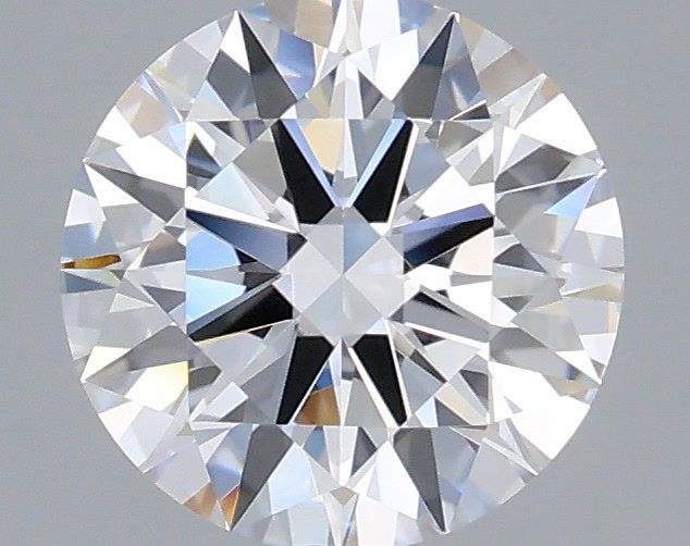1.04 Carat Round Shaped, Ideal Cut, D Color, VVS2 Clarity, IGI Certified Lab Grown Diamond