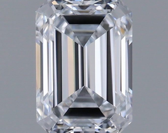 1.01 Carat Emerald Shaped, Ideal Cut, E Color, VS1 Clarity, IGI Certified Lab Grown Diamond