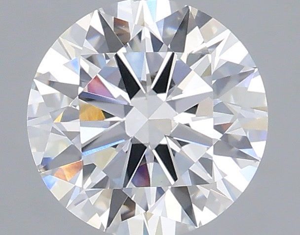 1.42 Carat Round Shaped, Ideal Cut, D Color, VVS2 Clarity, IGI Certified Lab Grown Diamond