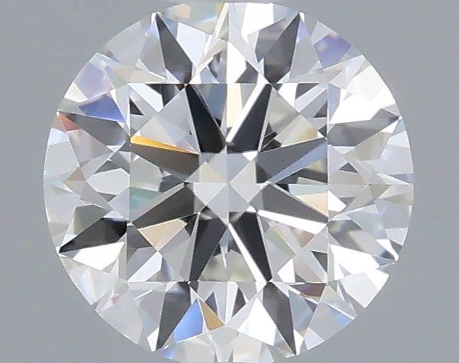 1.02 Carat Round Shaped, Ideal Cut, D Color, VVS2 Clarity, IGI Certified Lab Grown Diamond