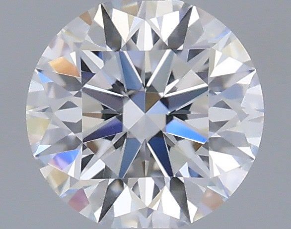 0.34 Carat Round Shaped, Ideal Cut, D Color, VVS2 Clarity, IGI Certified Lab Grown Diamond