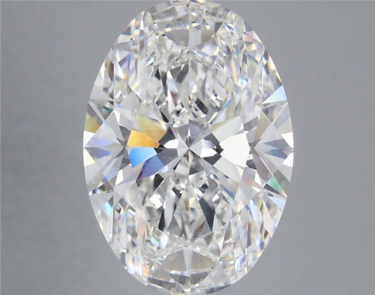 8.09 Carat Oval Shaped, Very Good Cut, F Color, VVS1 Clarity, IGI Certified Lab Grown Diamond