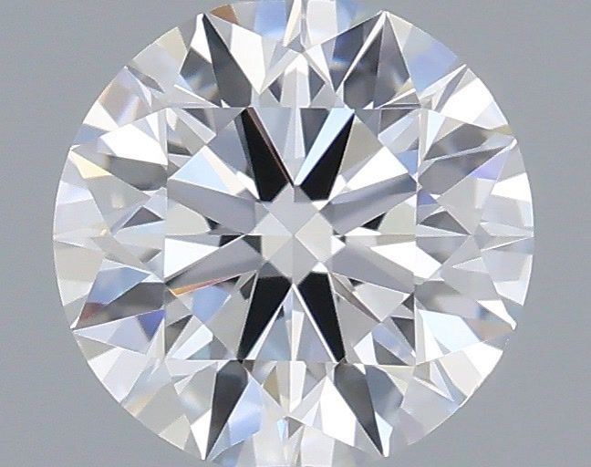 0.52 Carat Round Shaped, Ideal Cut, D Color, VVS2 Clarity, IGI Certified Lab Grown Diamond