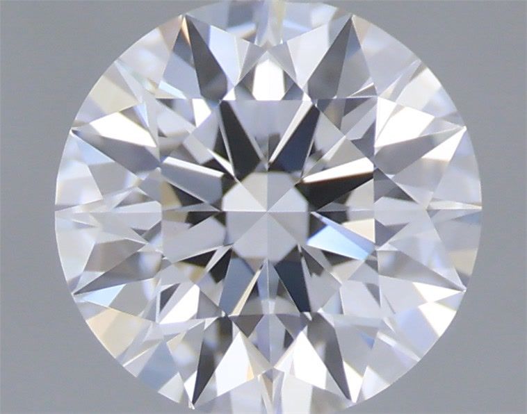 0.69 Carat Round Shaped, Excellent Cut, D Color, VVS2 Clarity, IGI Certified Lab Grown Diamond