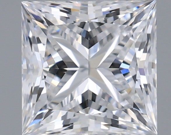 1.05 Carat Princess Shaped, Ideal Cut, D Color, VVS1 Clarity, IGI Certified Lab Grown Diamond
