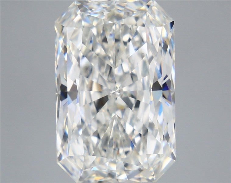 7.08 Carat Radiant Shaped, Ideal Cut, G Color, VS1 Clarity, IGI Certified Lab Grown Diamond