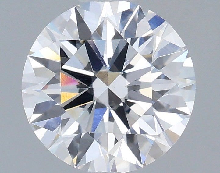 1.06 Carat Round Shaped, Ideal Cut, D Color, VVS2 Clarity, IGI Certified Lab Grown Diamond