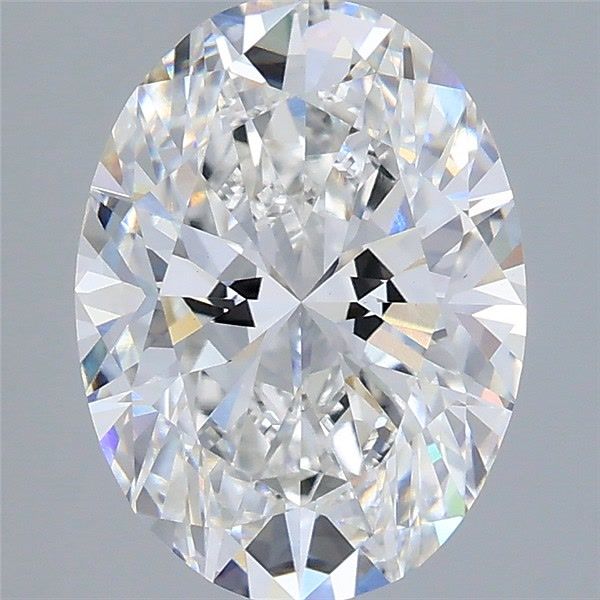 3.02 Carat Oval Shaped, Ideal Cut, E Color, VVS2 Clarity, IGI Certified Lab Grown Diamond