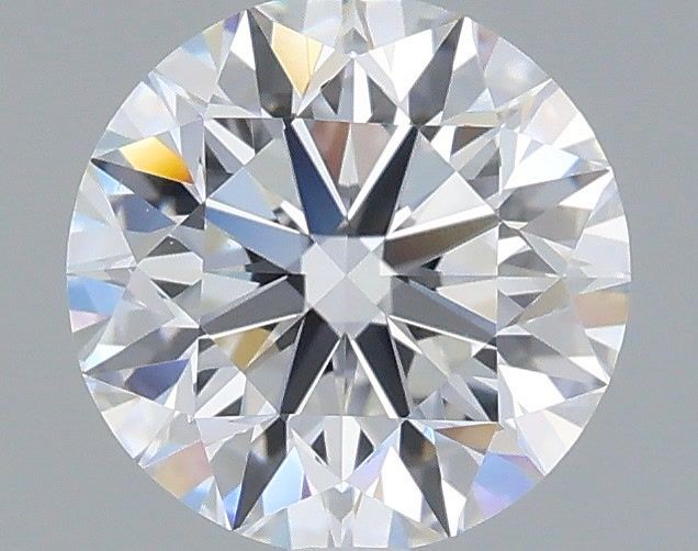 1.36 Carat Round Shaped, Excellent Cut, D Color, VS1 Clarity, IGI Certified Lab Grown Diamond