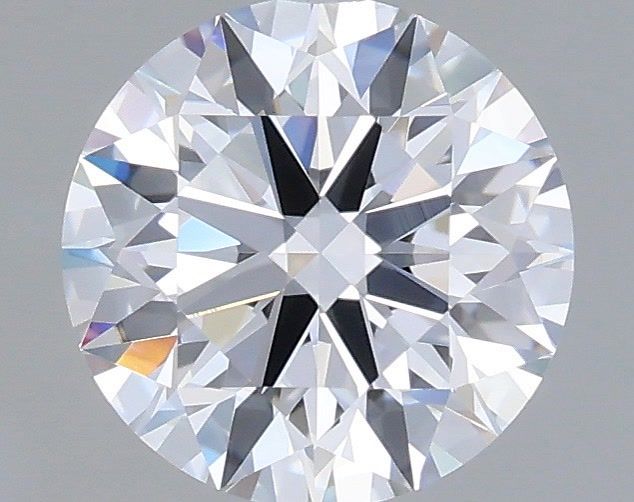1.02 Carat Round Shaped, Ideal Cut, D Color, VVS2 Clarity, IGI Certified Lab Grown Diamond