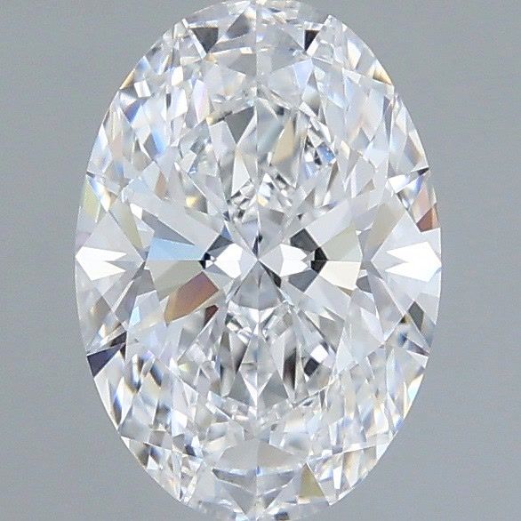 1.40 Carat Oval Shaped, Very Good Cut, D Color, VVS2 Clarity, IGI Certified Lab Grown Diamond