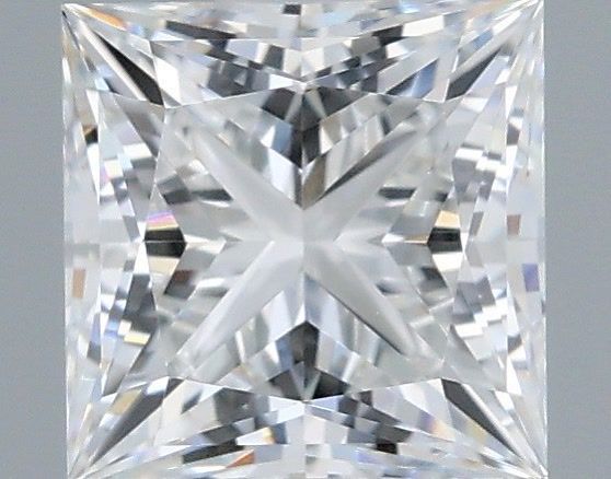 1.05 Carat Princess Shaped, Ideal Cut, E Color, VVS1 Clarity, IGI Certified Lab Grown Diamond