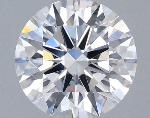 1.07 Carat Round Shaped, Ideal Cut, D Color, VVS2 Clarity, IGI Certified Lab Grown Diamond