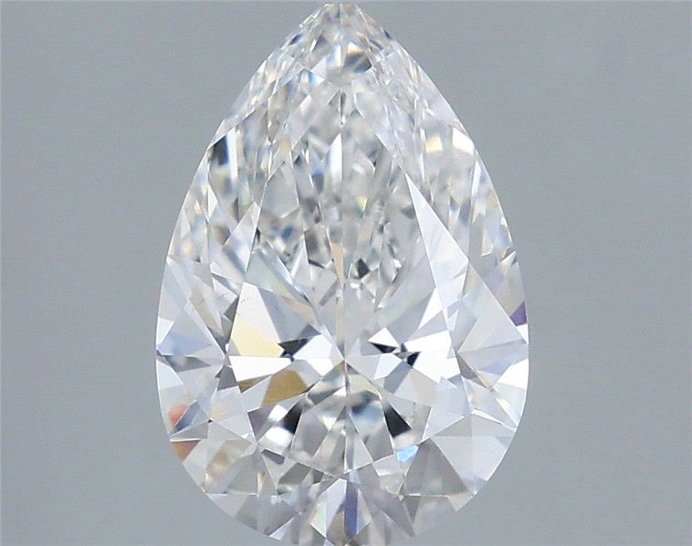 1.86 Carat Pear Shaped, Very Good Cut, E Color, VS1 Clarity, IGI Certified Lab Grown Diamond
