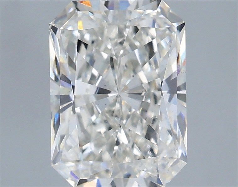 2.07 Carat Radiant Shaped, Ideal Cut, F Color, SI1 Clarity, IGI Certified Lab Grown Diamond