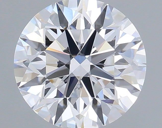 1.05 Carat Round Shaped, Ideal Cut, D Color, VVS2 Clarity, IGI Certified Lab Grown Diamond
