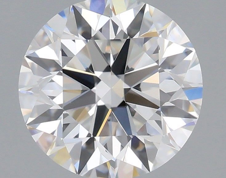 1.34 Carat Round Shaped, Excellent Cut, E Color, VS1 Clarity, IGI Certified Lab Grown Diamond
