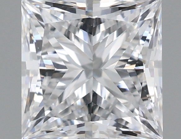 1.05 Carat Princess Shaped, Very Good Cut, D Color, VVS2 Clarity, IGI Certified Lab Grown Diamond