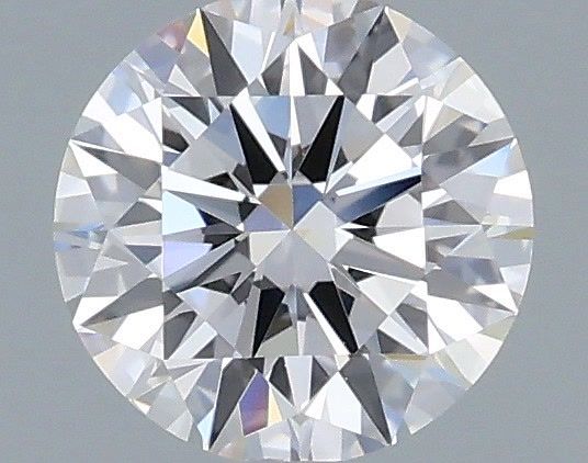 0.54 Carat Round Shaped, Ideal Cut, D Color, VVS1 Clarity, IGI Certified Lab Grown Diamond