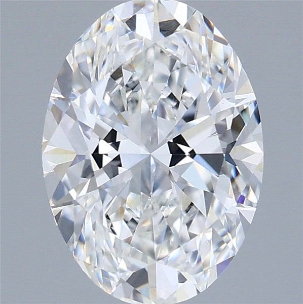 2.07 Carat Oval Shaped, Ideal Cut, E Color, VS1 Clarity, IGI Certified Lab Grown Diamond